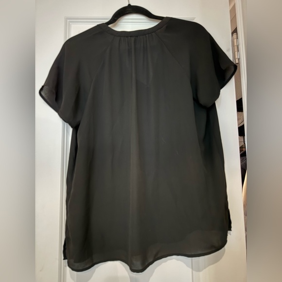 Old navy Black Womens Mesh Flowy Blouse - Picture 6 of 10